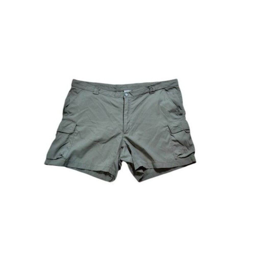 The North Face Packable Cargo Hiking Shorts Womens Size 12 Stow Pocket TNF Gray